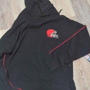 Cleveland browns women's large hoodie new